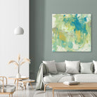 World Wind I by Tim OToole on GIANT ART - green abstract