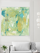 World Wind II by Tim OToole on GIANT ART - green abstract