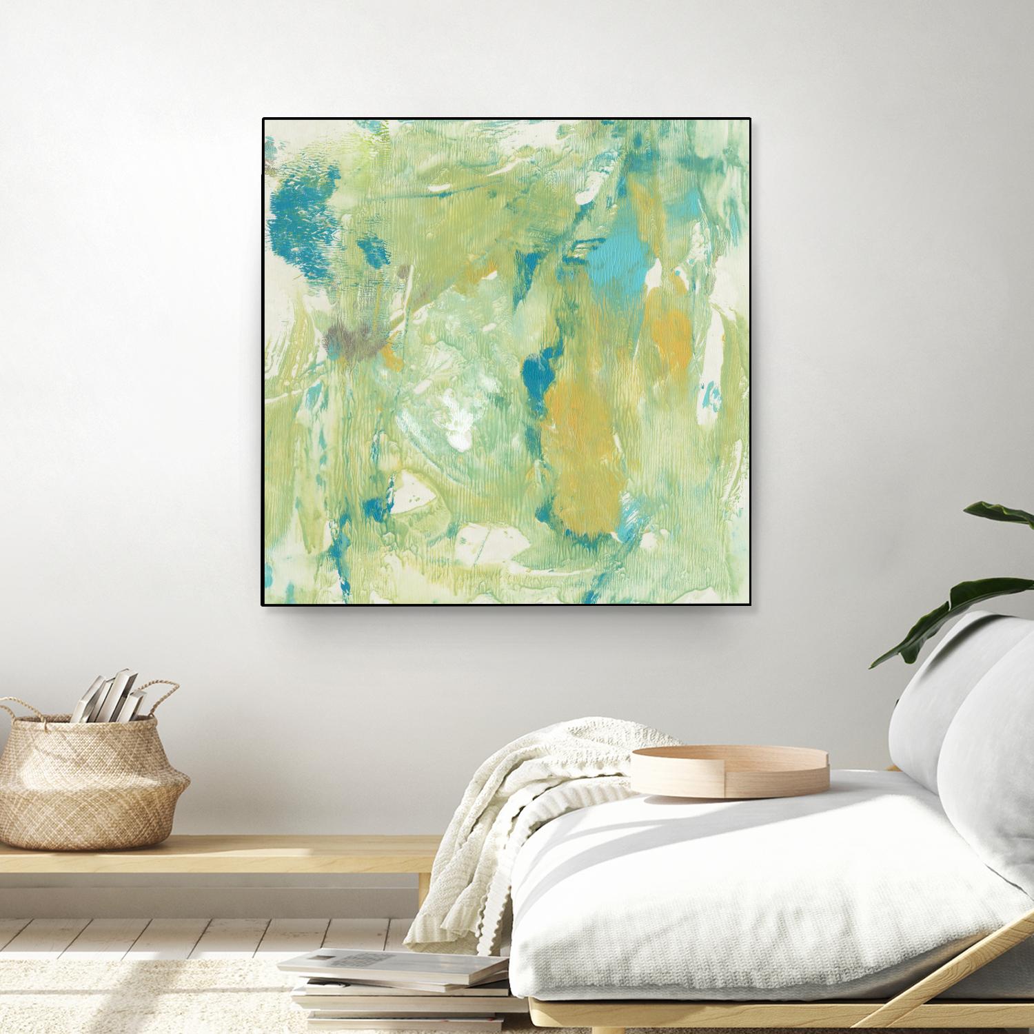 World Wind II by Tim OToole on GIANT ART - green abstract