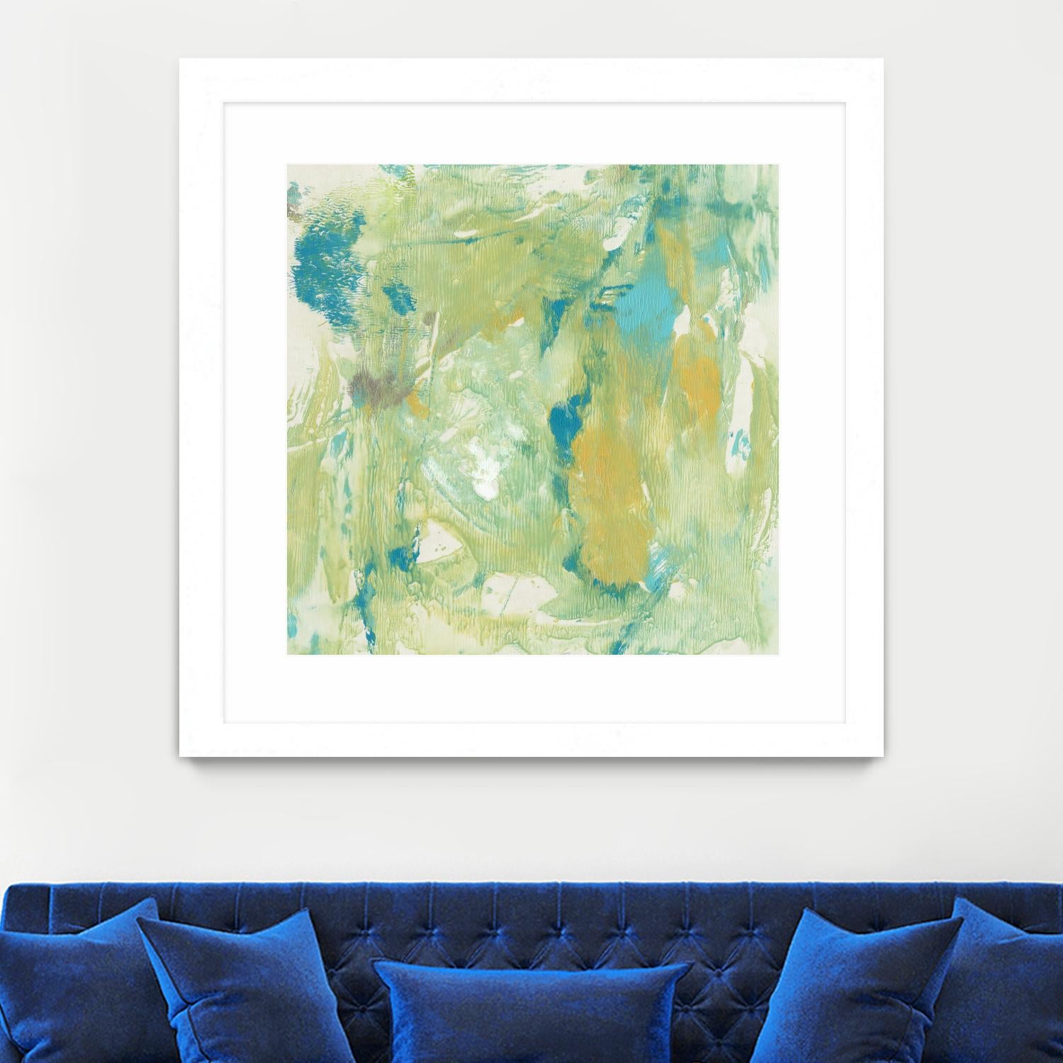 World Wind II by Tim OToole on GIANT ART - green abstract