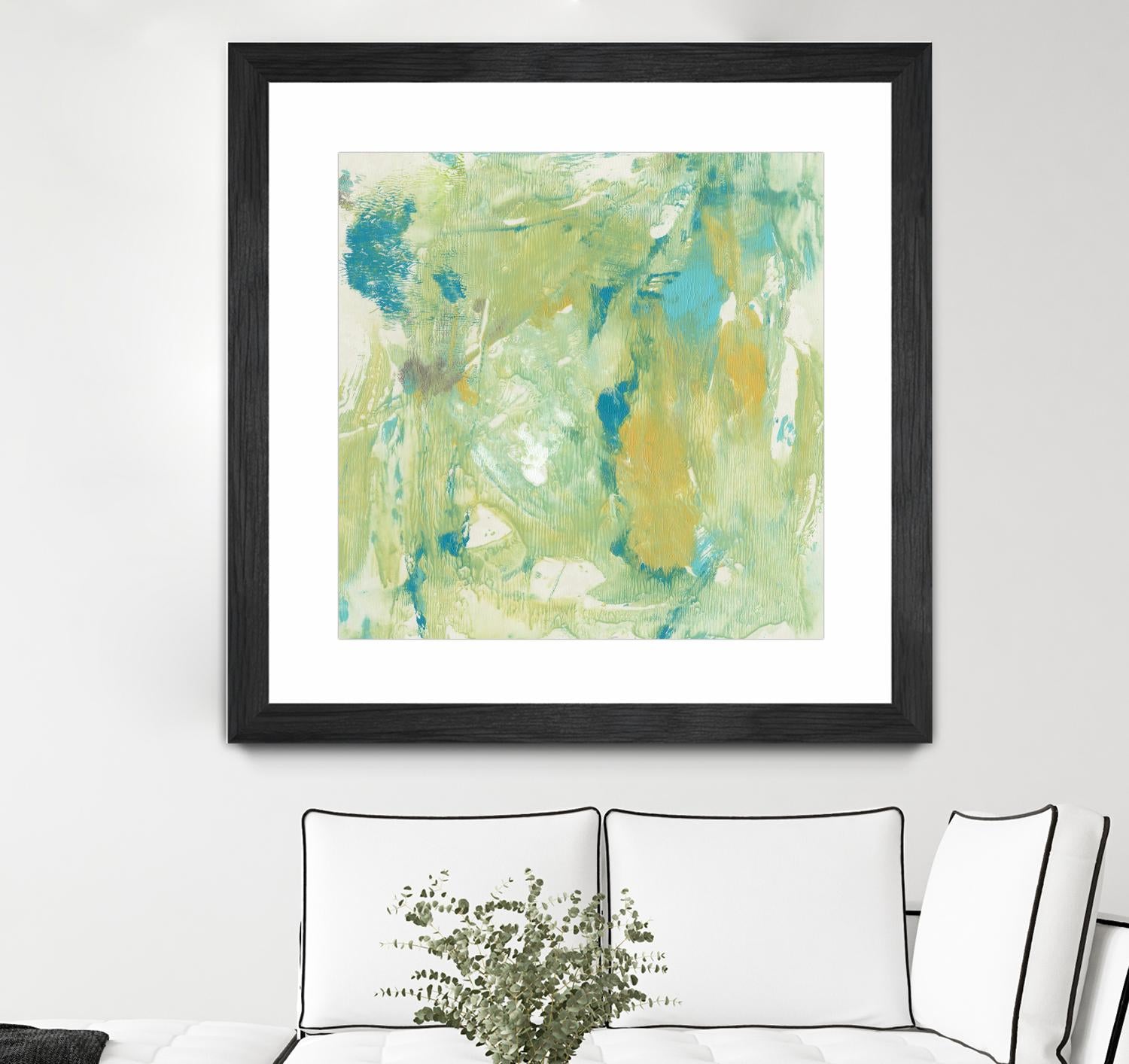 World Wind II by Tim OToole on GIANT ART - green abstract