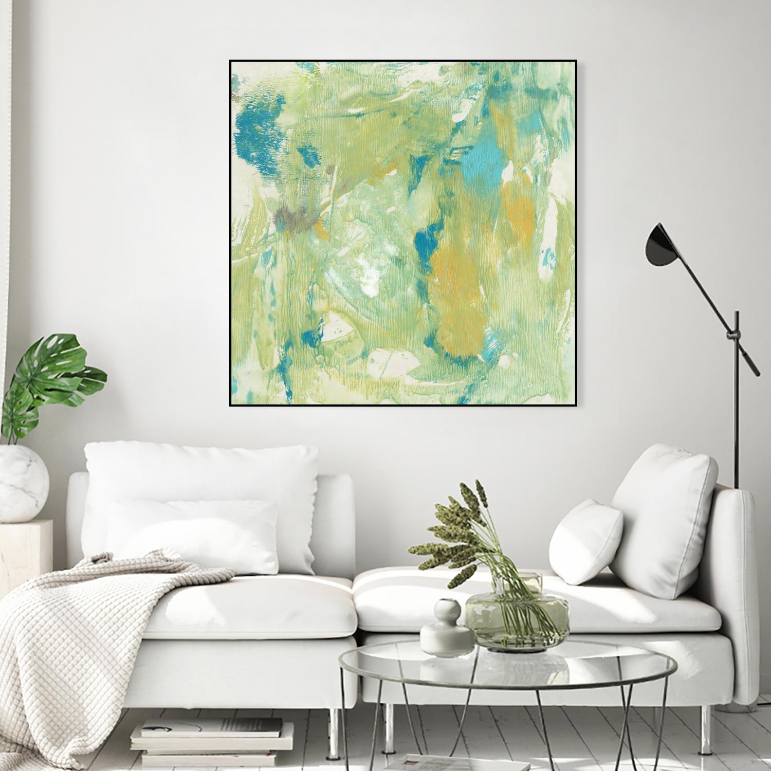 World Wind II by Tim OToole on GIANT ART - green abstract