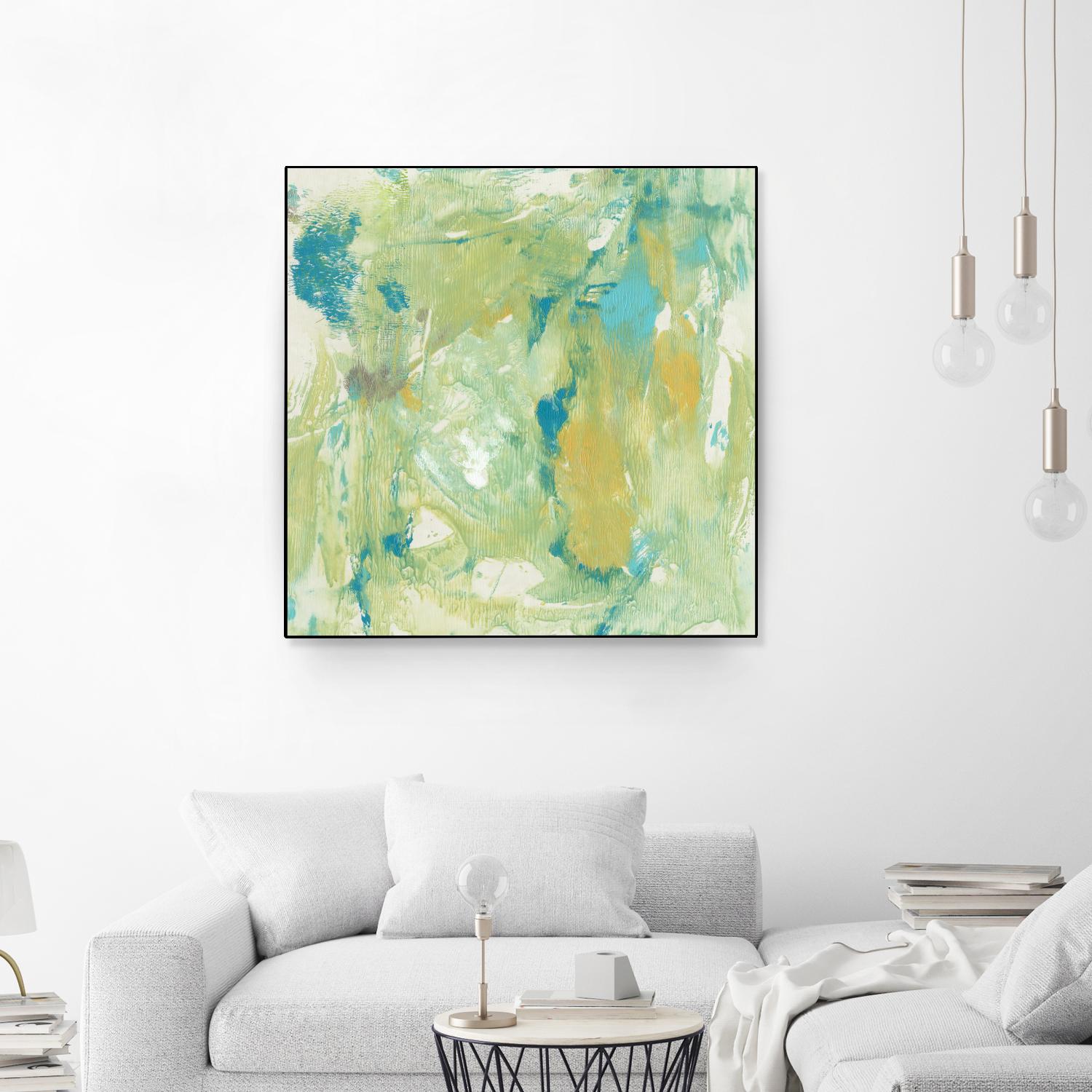 World Wind II by Tim OToole on GIANT ART - green abstract