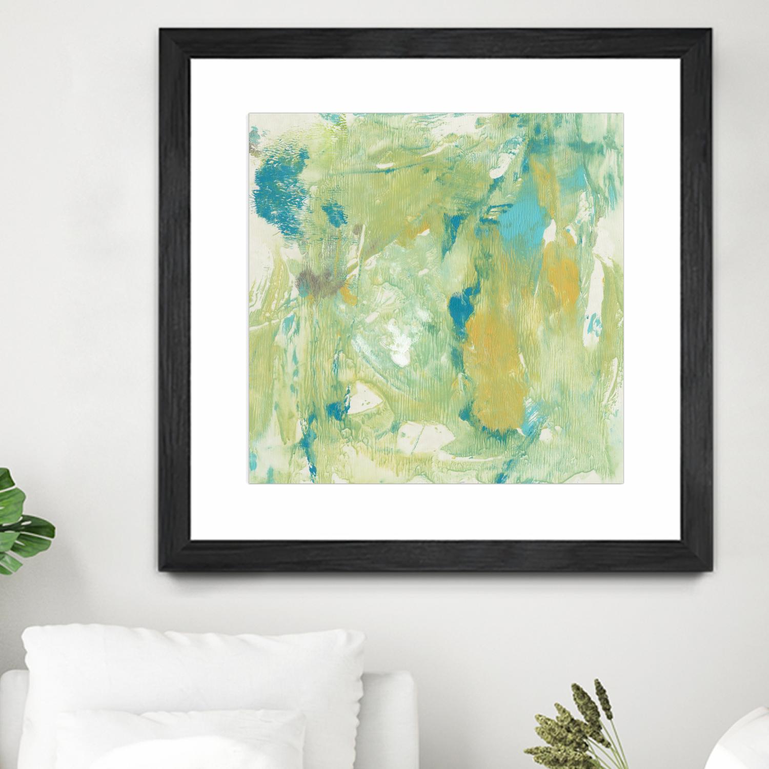 World Wind II by Tim OToole on GIANT ART - green abstract