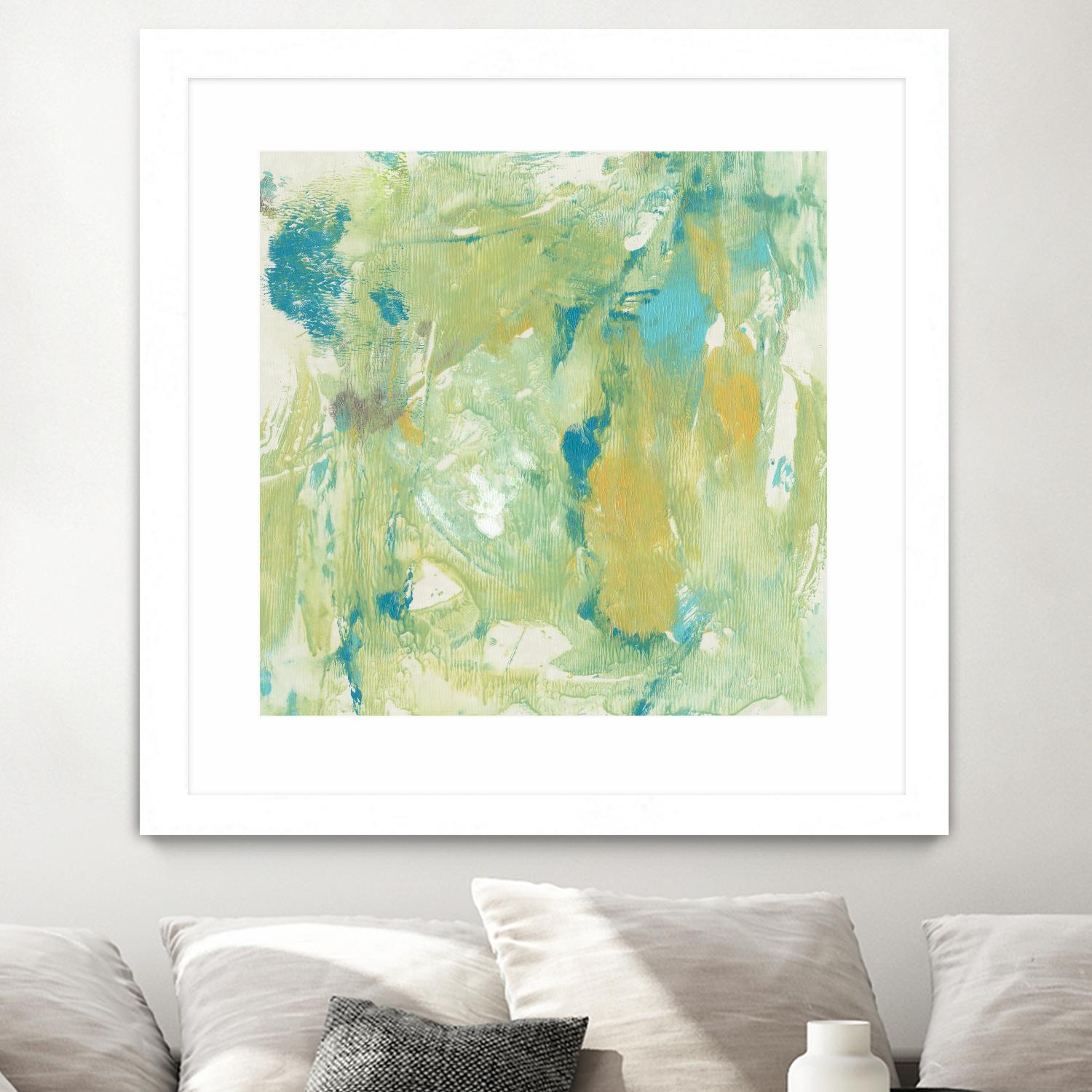 World Wind II by Tim OToole on GIANT ART - green abstract