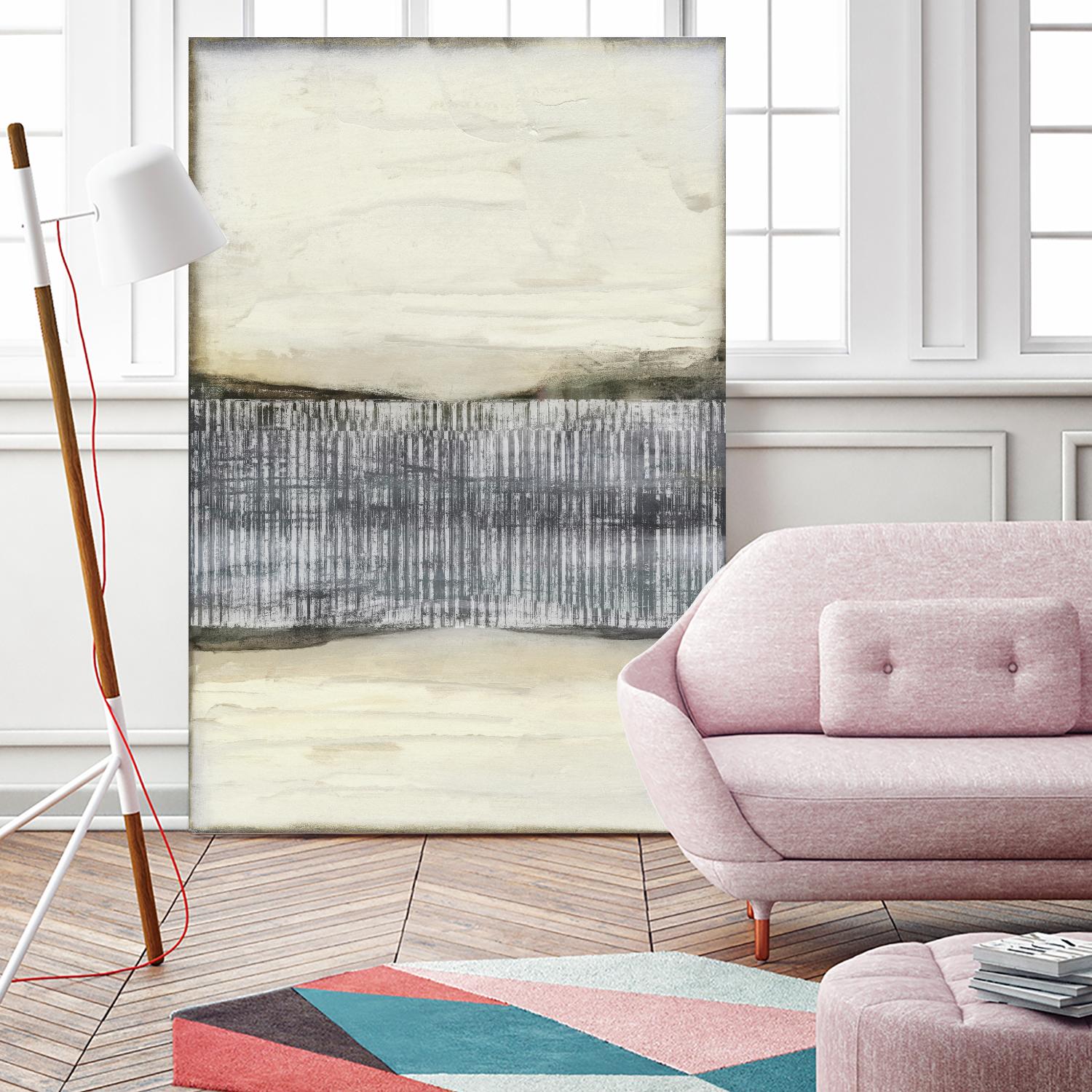 Divided Horizon I by Jennifer Goldberger on GIANT ART - abstract