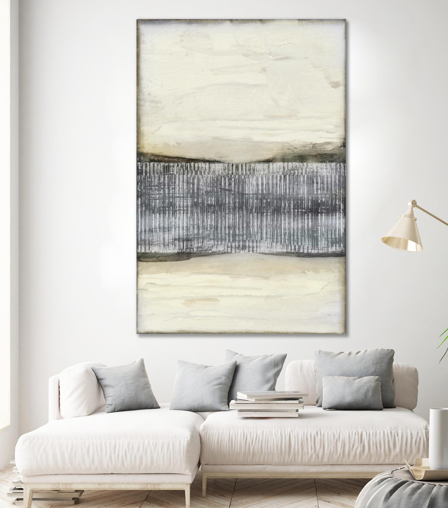Divided Horizon I by Jennifer Goldberger on GIANT ART - abstract
