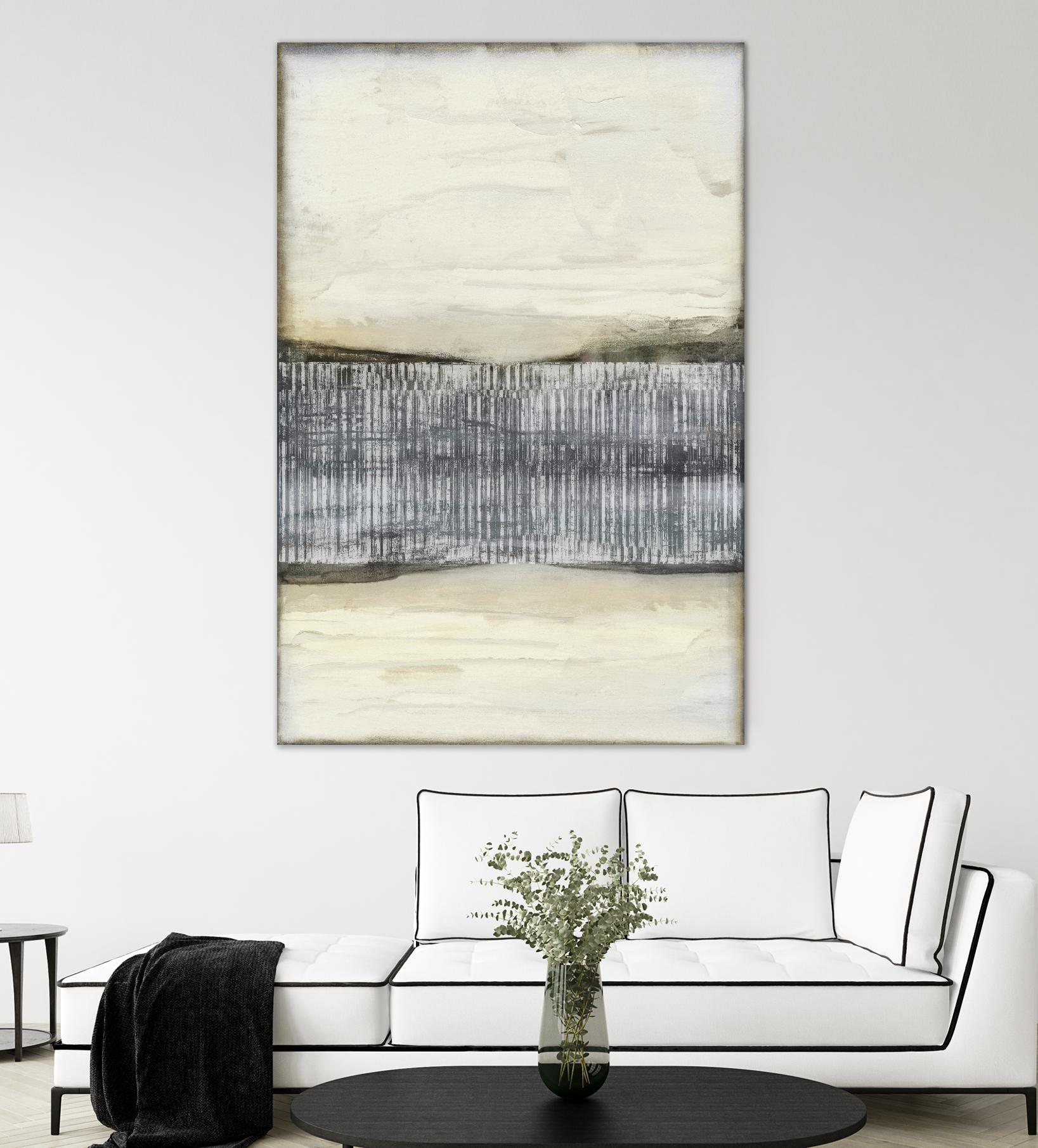 Divided Horizon I by Jennifer Goldberger on GIANT ART - abstract