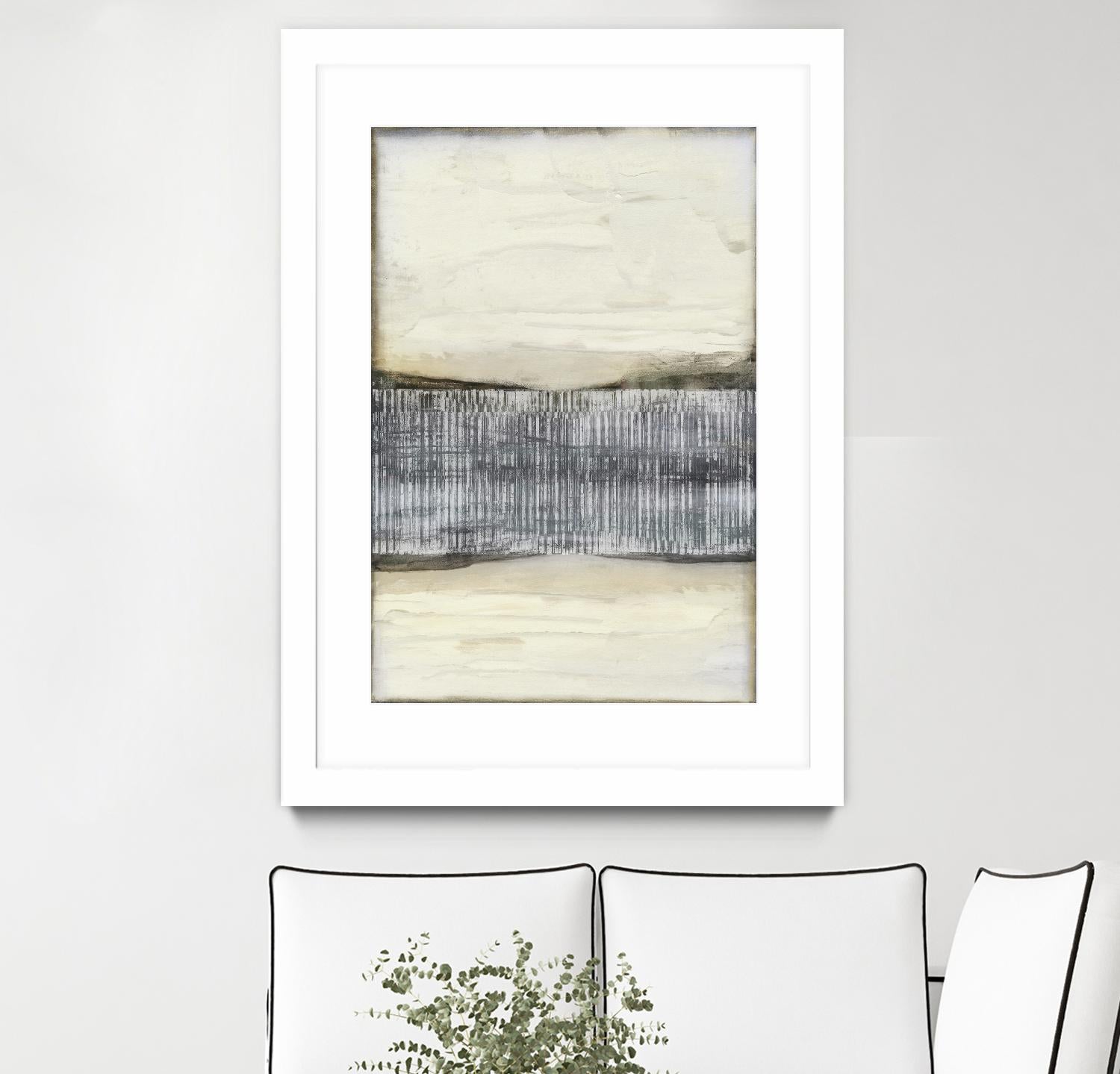 Divided Horizon I by Jennifer Goldberger on GIANT ART - abstract