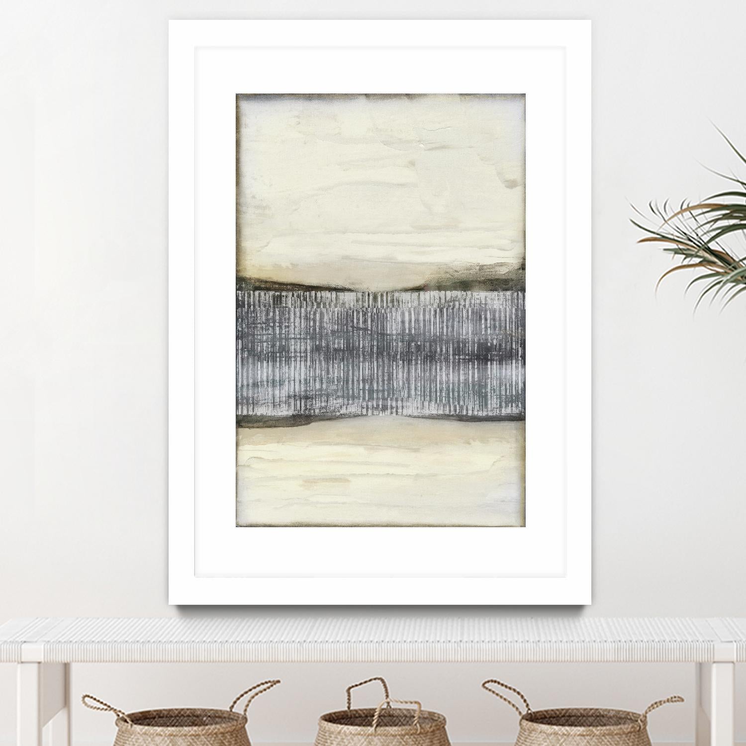 Divided Horizon I by Jennifer Goldberger on GIANT ART - abstract