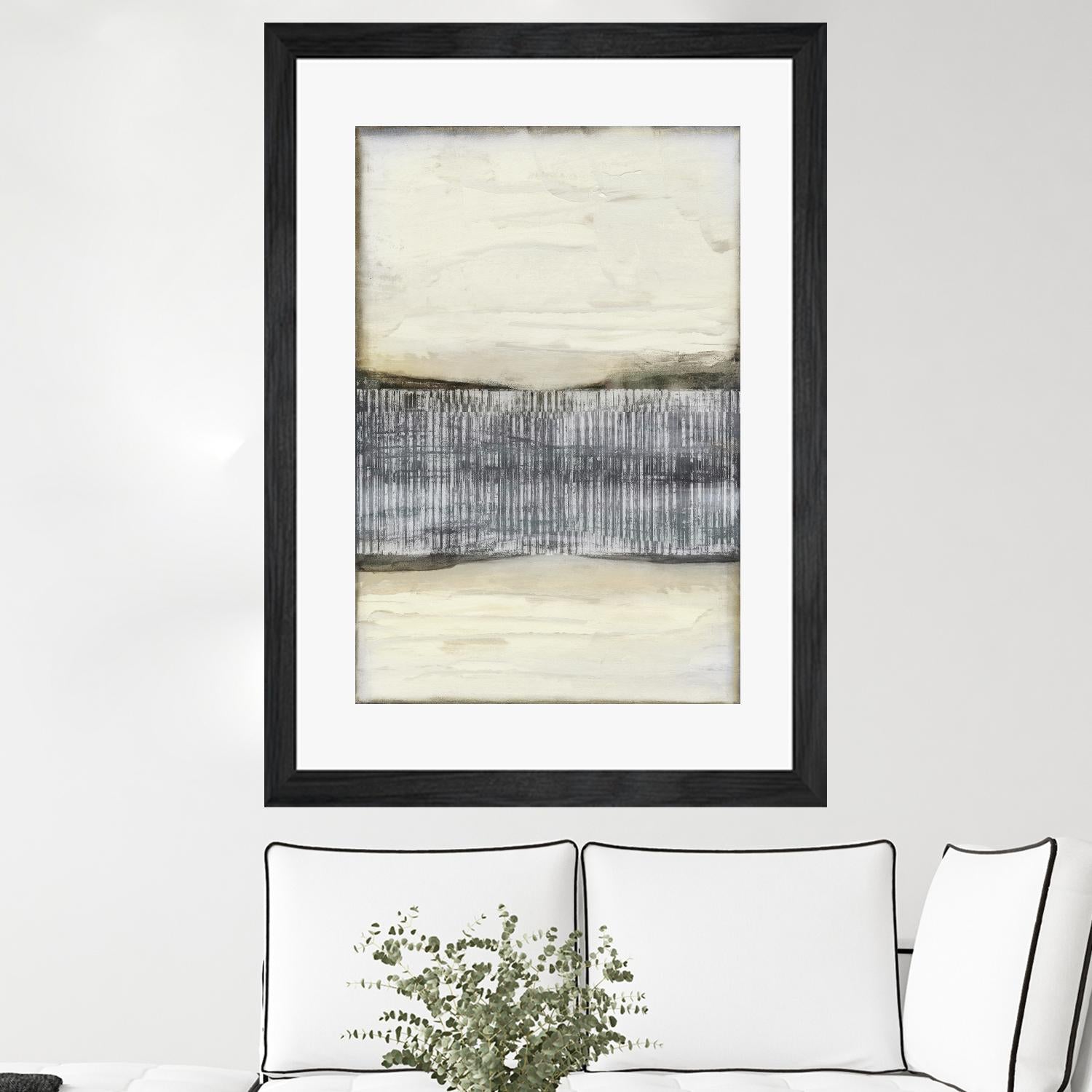 Divided Horizon I by Jennifer Goldberger on GIANT ART - abstract