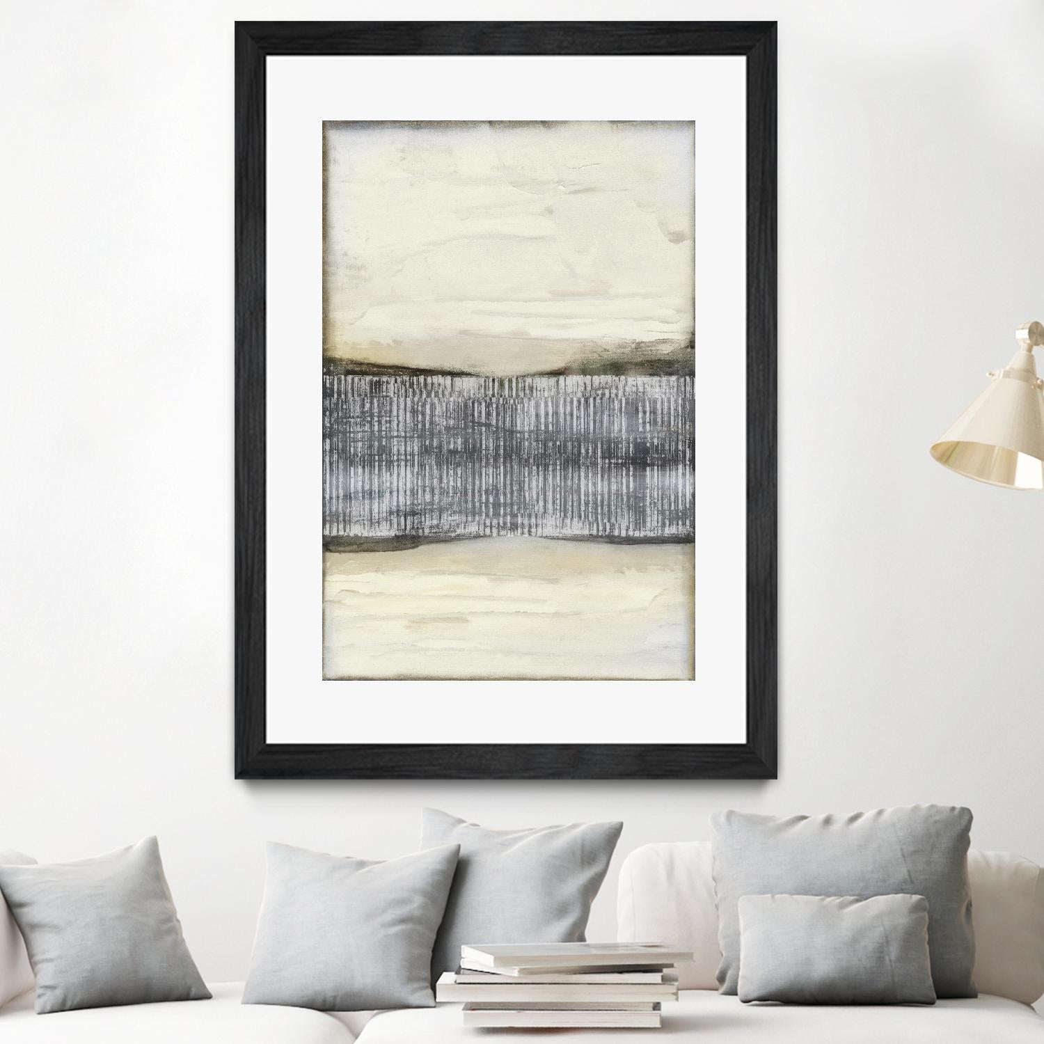 Divided Horizon I by Jennifer Goldberger on GIANT ART - abstract