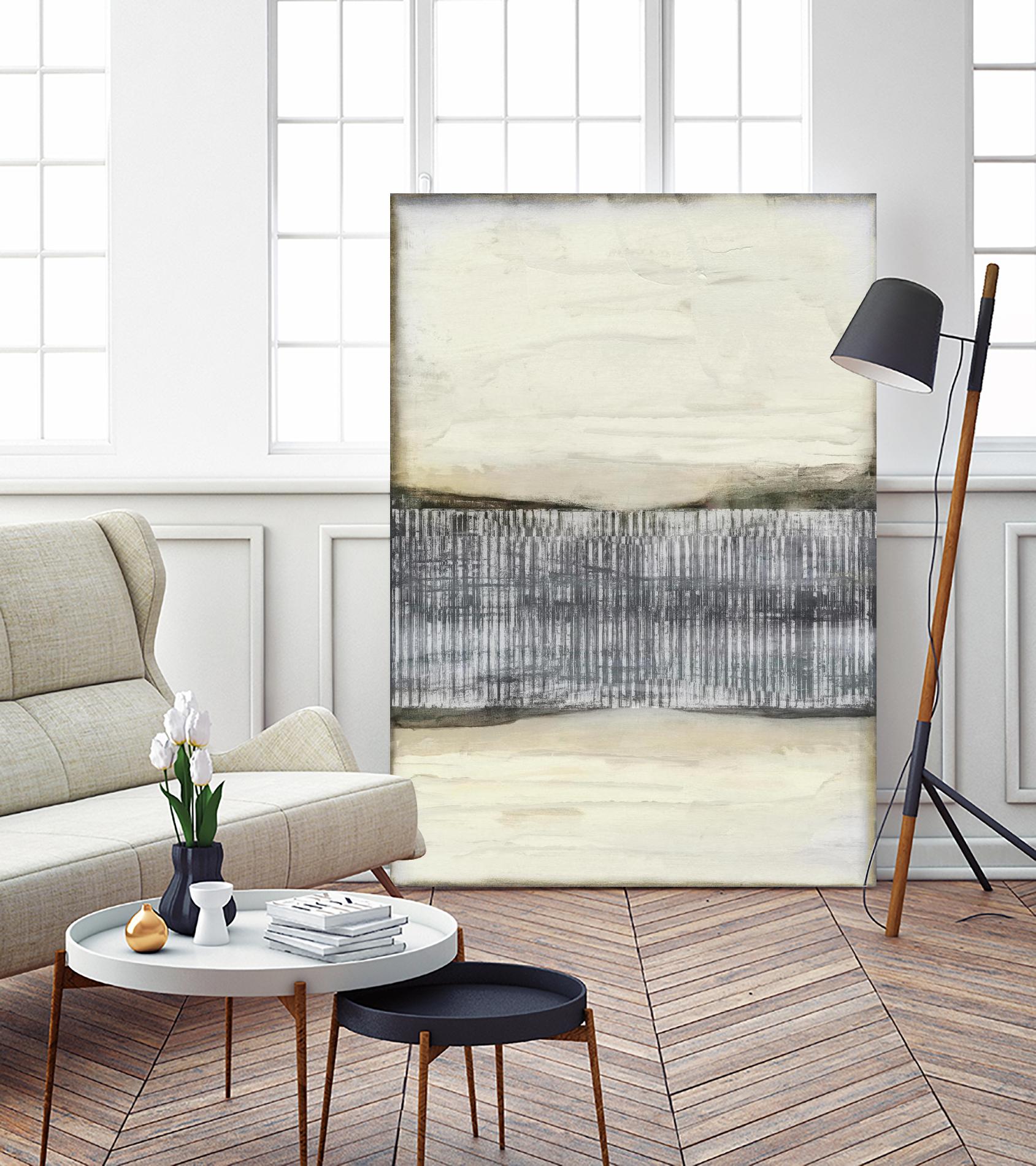 Divided Horizon I by Jennifer Goldberger on GIANT ART - abstract