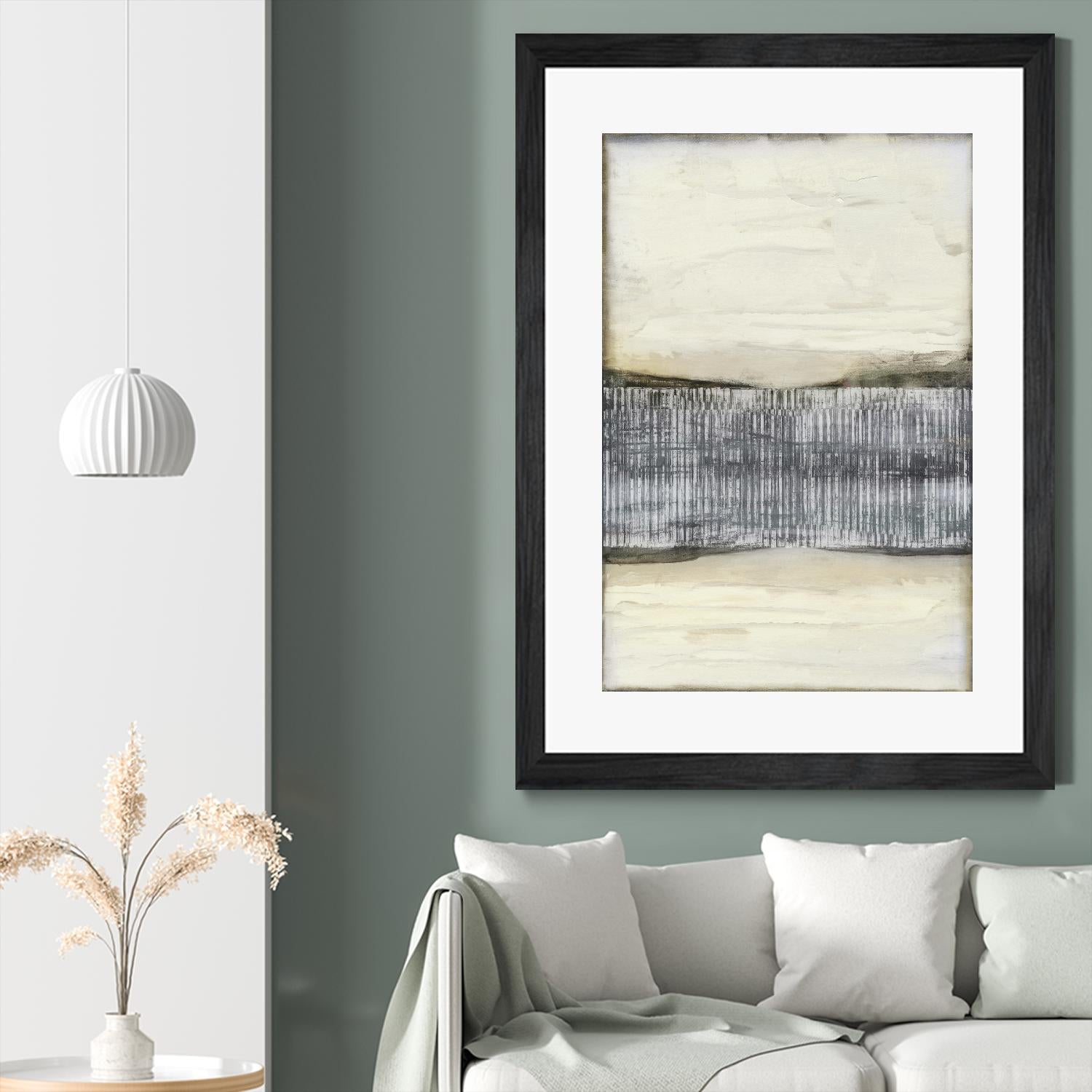 Divided Horizon I by Jennifer Goldberger on GIANT ART - abstract