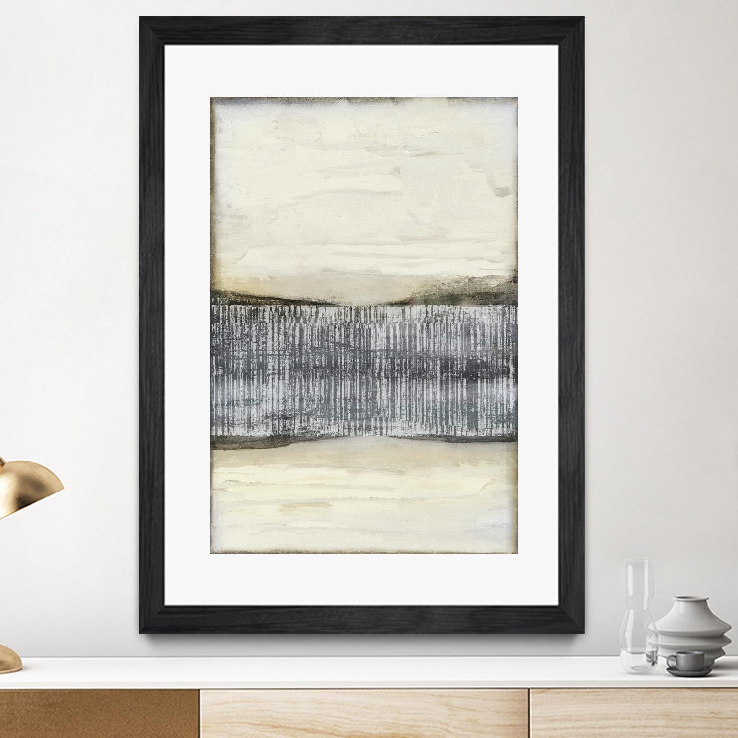 Divided Horizon I by Jennifer Goldberger on GIANT ART - abstract