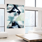 Blue Billow I by Grace Popp on GIANT ART - blue abstract