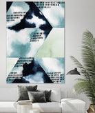 Blue Billow I by Grace Popp on GIANT ART - blue abstract