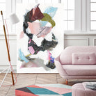 Sonata I by Jodi Fuchs on GIANT ART - pink abstract