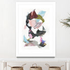 Sonata I by Jodi Fuchs on GIANT ART - pink abstract