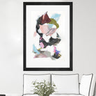 Sonata I by Jodi Fuchs on GIANT ART - pink abstract