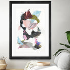 Sonata I by Jodi Fuchs on GIANT ART - pink abstract