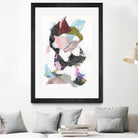 Sonata I by Jodi Fuchs on GIANT ART - pink abstract