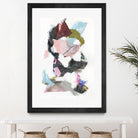 Sonata I by Jodi Fuchs on GIANT ART - pink abstract