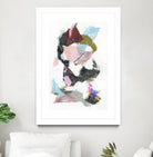 Sonata I by Jodi Fuchs on GIANT ART - pink abstract