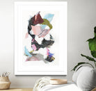 Sonata I by Jodi Fuchs on GIANT ART - pink abstract