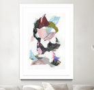 Sonata I by Jodi Fuchs on GIANT ART - pink abstract