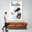 Sonata II by Jodi Fuchs on GIANT ART - pink abstract