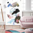 Sonata II by Jodi Fuchs on GIANT ART - pink abstract