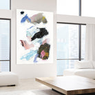 Sonata II by Jodi Fuchs on GIANT ART - pink abstract