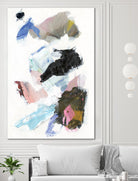 Sonata II by Jodi Fuchs on GIANT ART - pink abstract