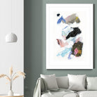 Sonata II by Jodi Fuchs on GIANT ART - pink abstract