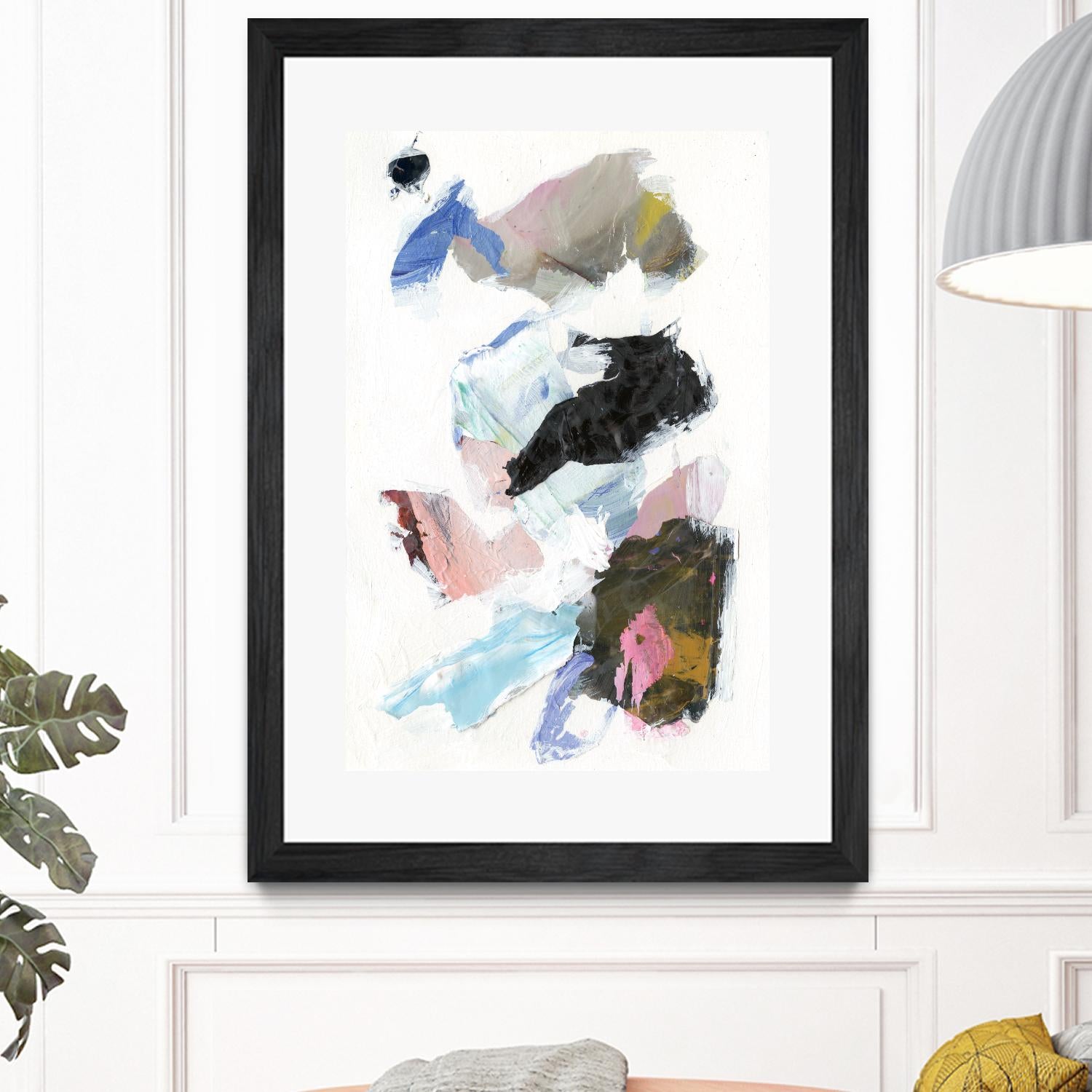 Sonata II by Jodi Fuchs on GIANT ART - pink abstract