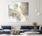 Gilded Aerial by Jennifer Goldberger on GIANT ART - abstract