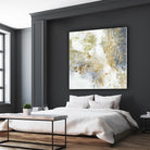 Gilded Aerial by Jennifer Goldberger on GIANT ART - abstract