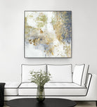 Gilded Aerial by Jennifer Goldberger on GIANT ART - abstract