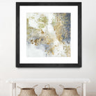 Gilded Aerial by Jennifer Goldberger on GIANT ART - abstract