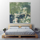 Obscured Horizon II by Jennifer Goldberger on GIANT ART - green abstract