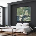 Obscured Horizon II by Jennifer Goldberger on GIANT ART - green abstract