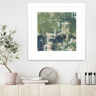 Obscured Horizon II by Jennifer Goldberger on GIANT ART - green abstract