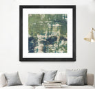 Obscured Horizon II by Jennifer Goldberger on GIANT ART - green abstract