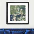 Obscured Horizon II by Jennifer Goldberger on GIANT ART - green abstract