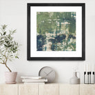 Obscured Horizon II by Jennifer Goldberger on GIANT ART - green abstract