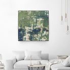 Obscured Horizon II by Jennifer Goldberger on GIANT ART - green abstract