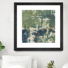 Obscured Horizon II by Jennifer Goldberger on GIANT ART - green abstract