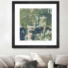 Obscured Horizon II by Jennifer Goldberger on GIANT ART - green abstract