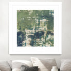 Obscured Horizon II by Jennifer Goldberger on GIANT ART - green abstract